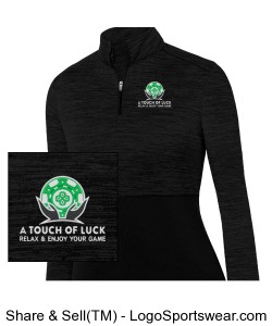 1/4 Zip Lightweight Pullover (Semi-Fitted) Design Zoom
